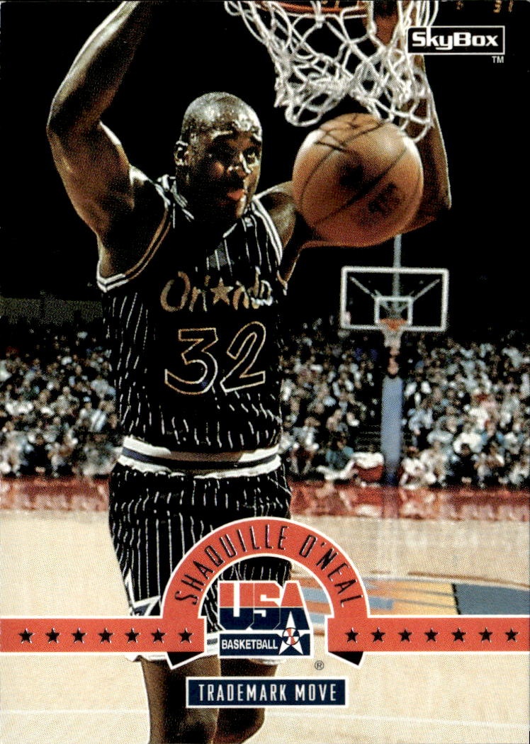 1994 Skybox USA Shaquille O'Neal graded slab
