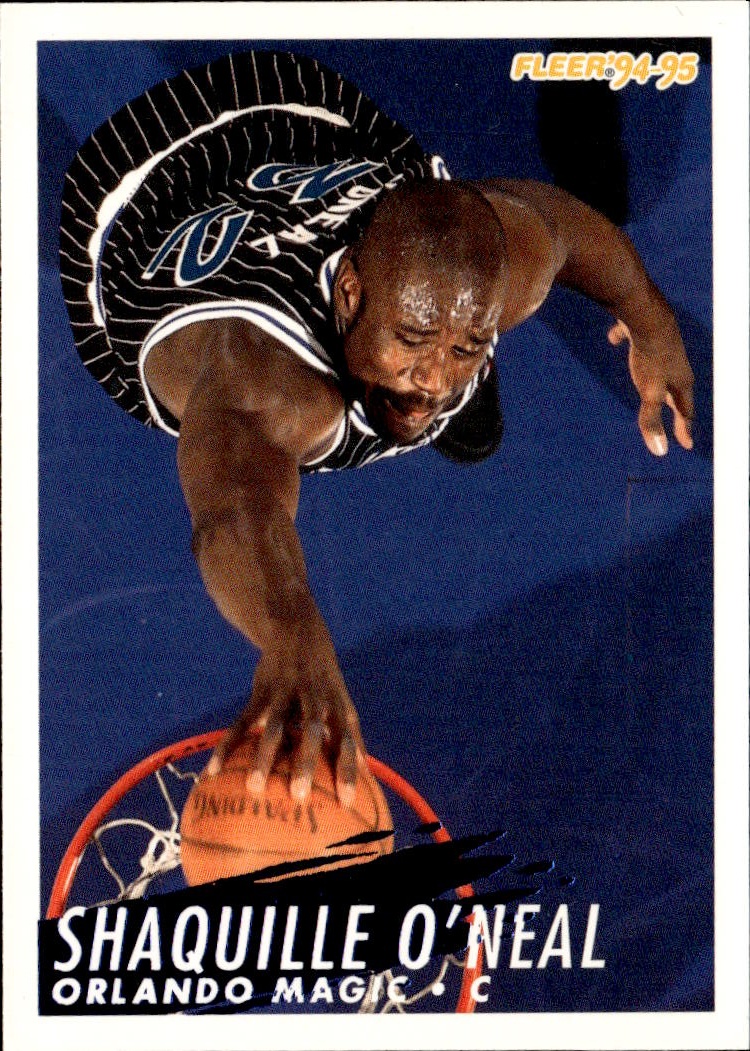 1994 Fleer Shaquille O'Neal graded slab
