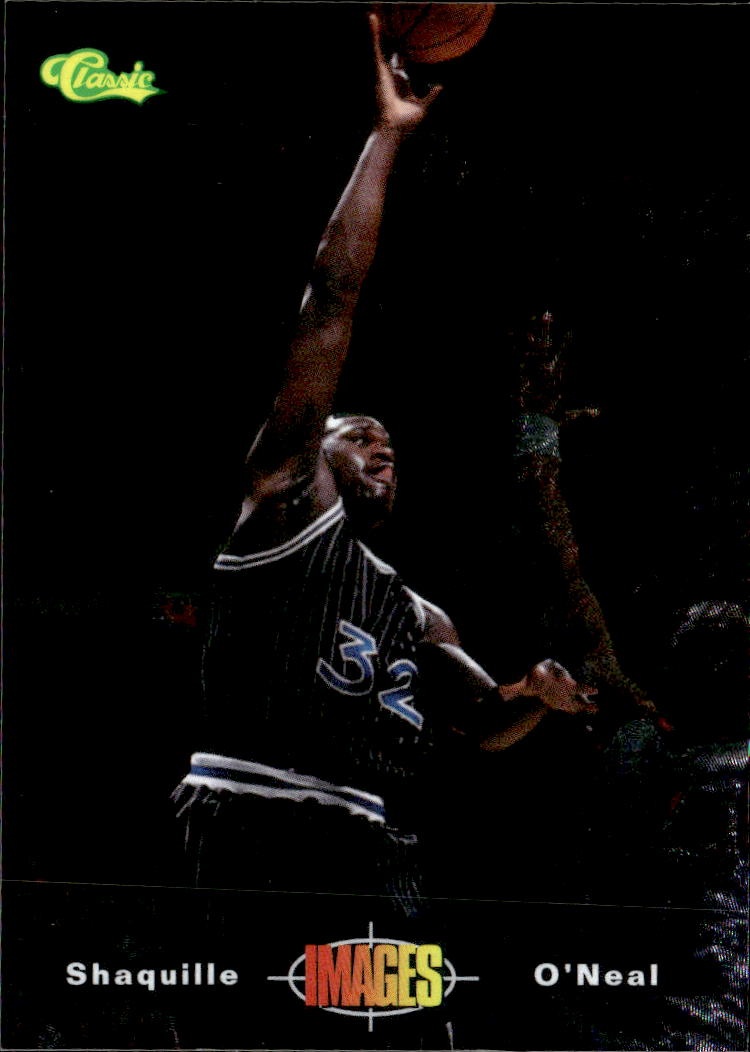 1995 Classic Images Shaquille O'Neal graded slab