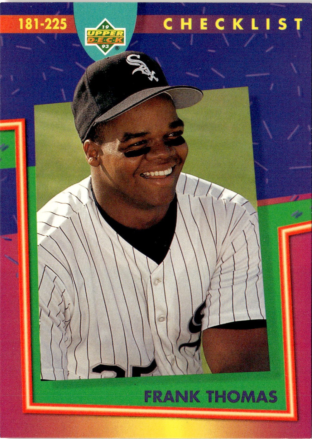 1993 U.D. Fun Packs Frank Thomas graded slab