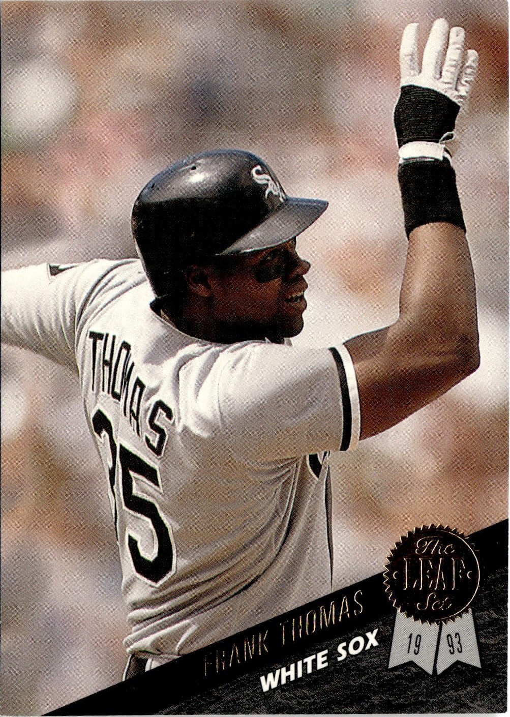 1993 Leaf Frank Thomas graded slab