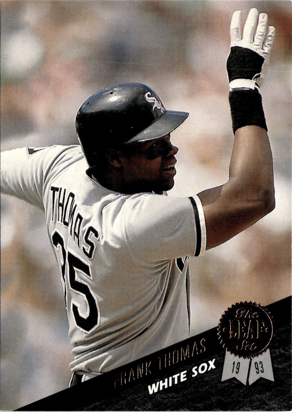 1993 Leaf Frank Thomas graded slab