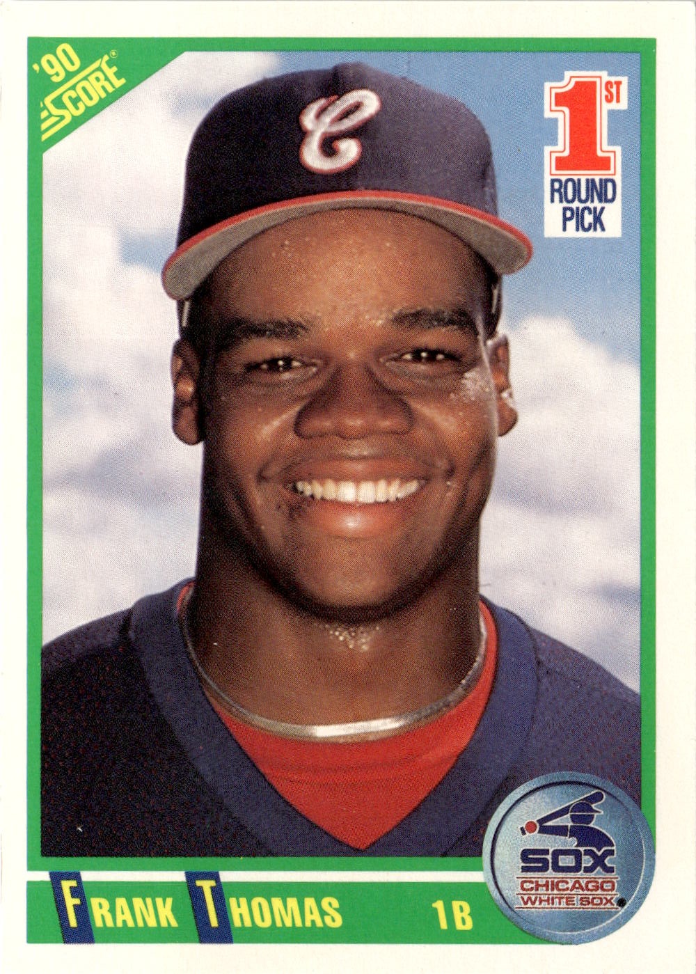 1990 Score Frank Thomas graded slab
