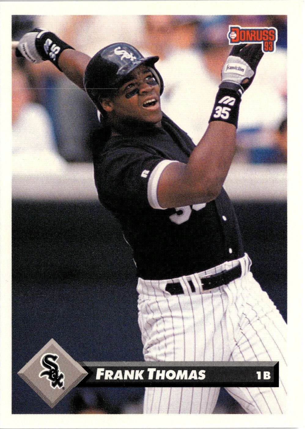 1993 Donruss Frank Thomas graded slab