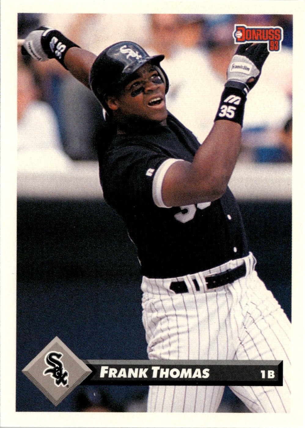 1993 Donruss Frank Thomas graded slab