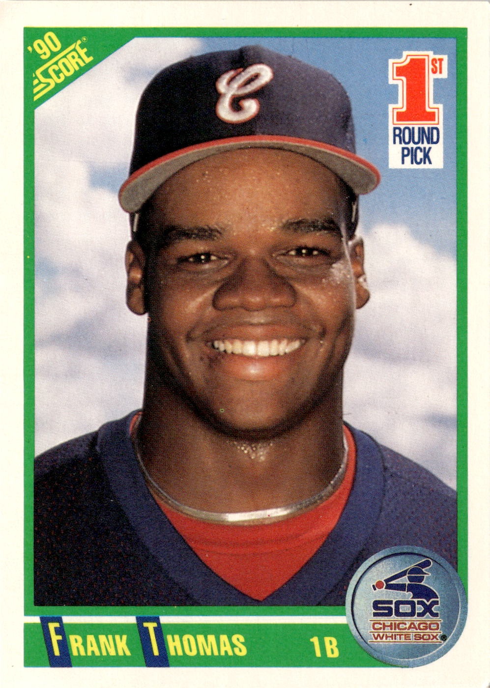 1990 Score Frank Thomas graded slab