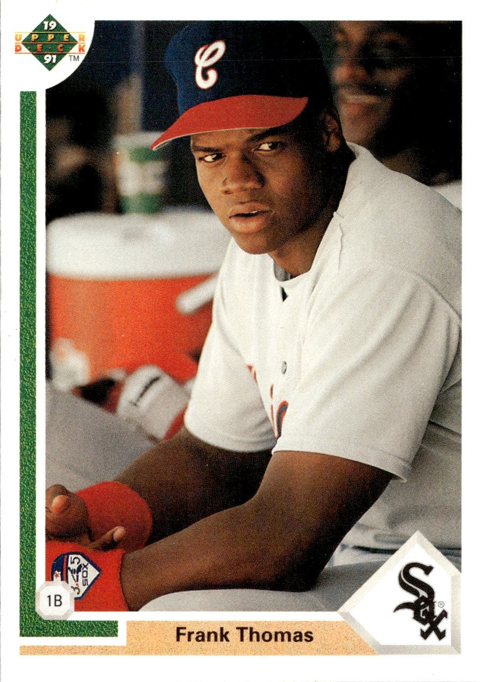 1991 Upper Deck Frank Thomas graded slab