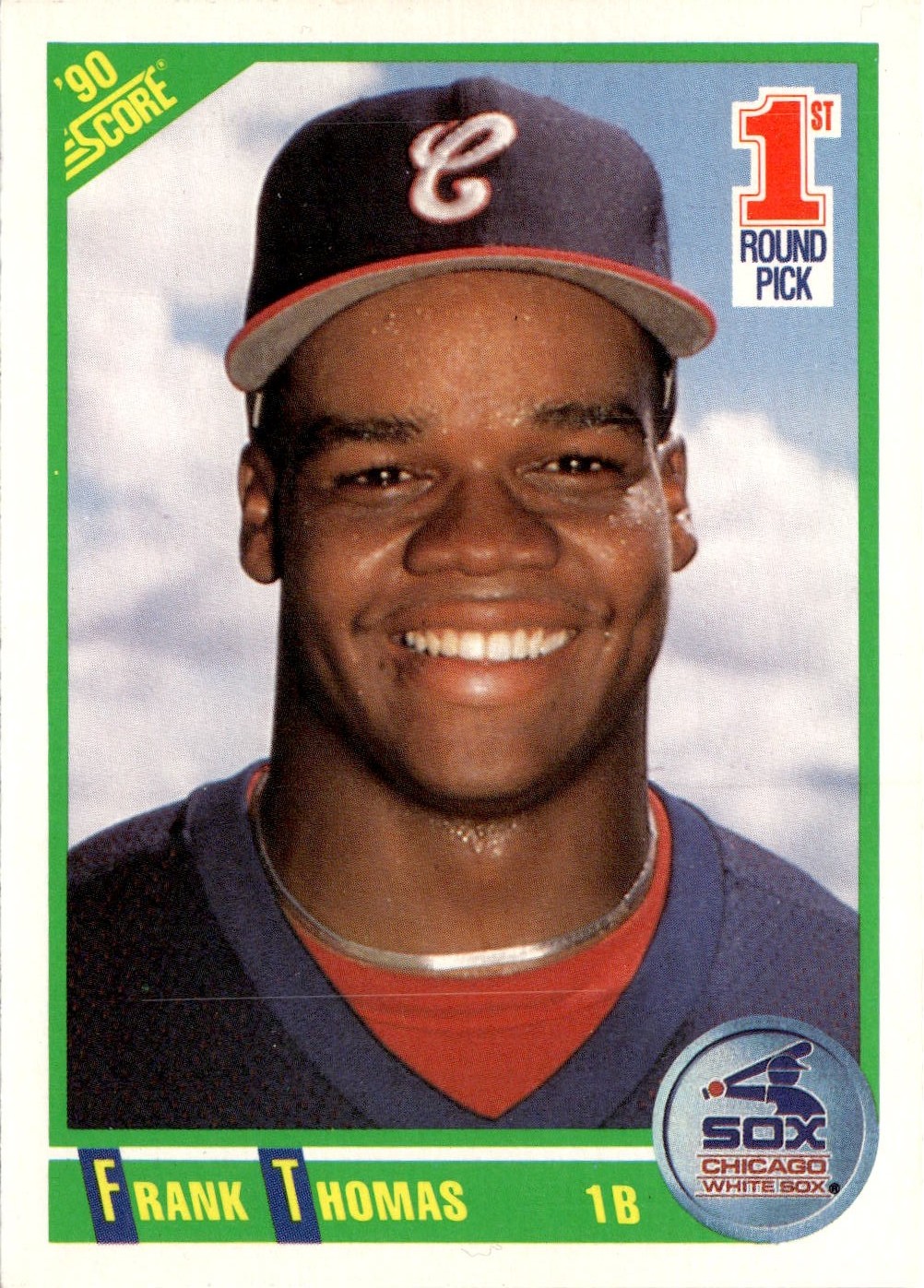 1990 Score Frank Thomas graded slab