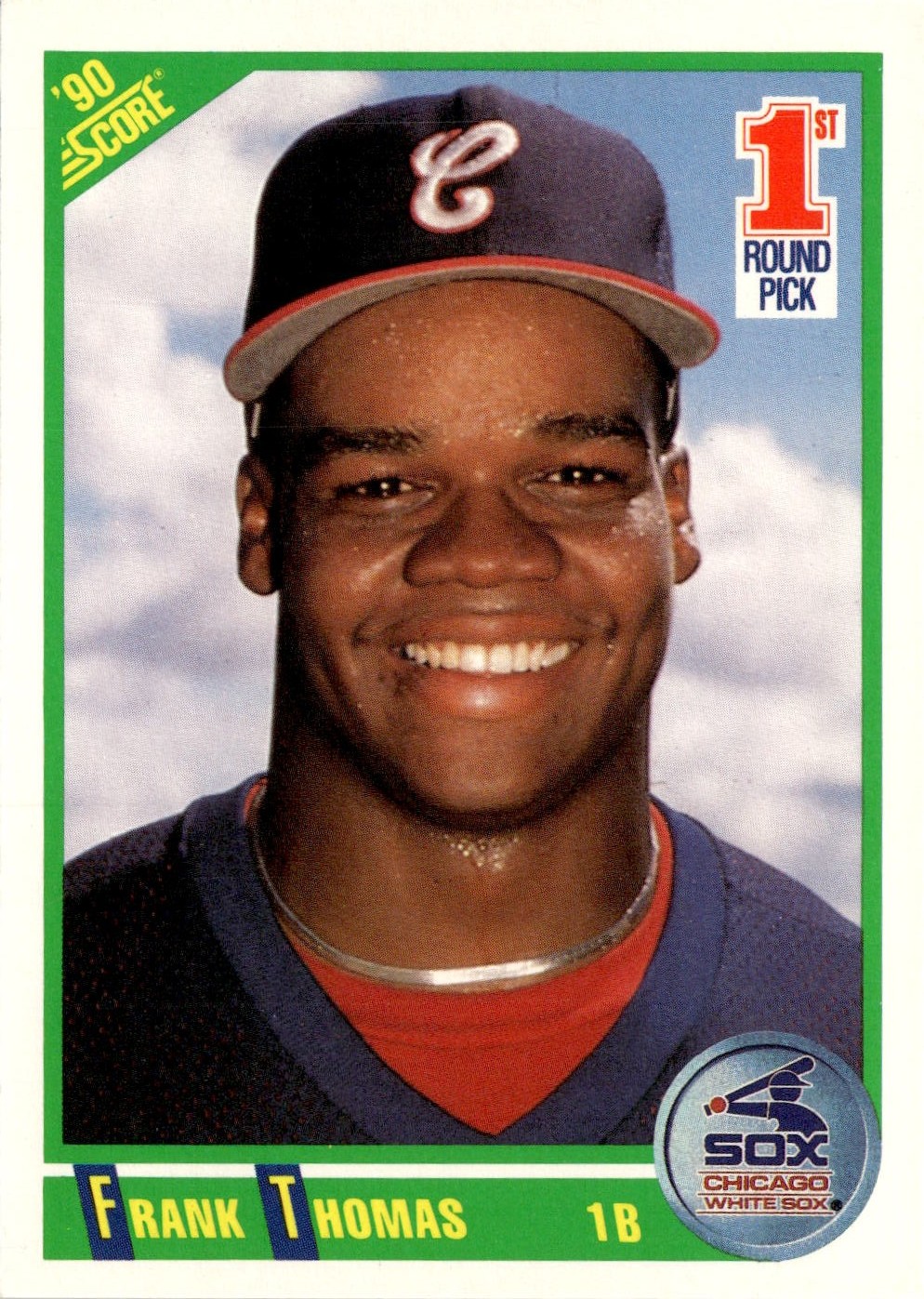 1990 Score Frank Thomas graded slab