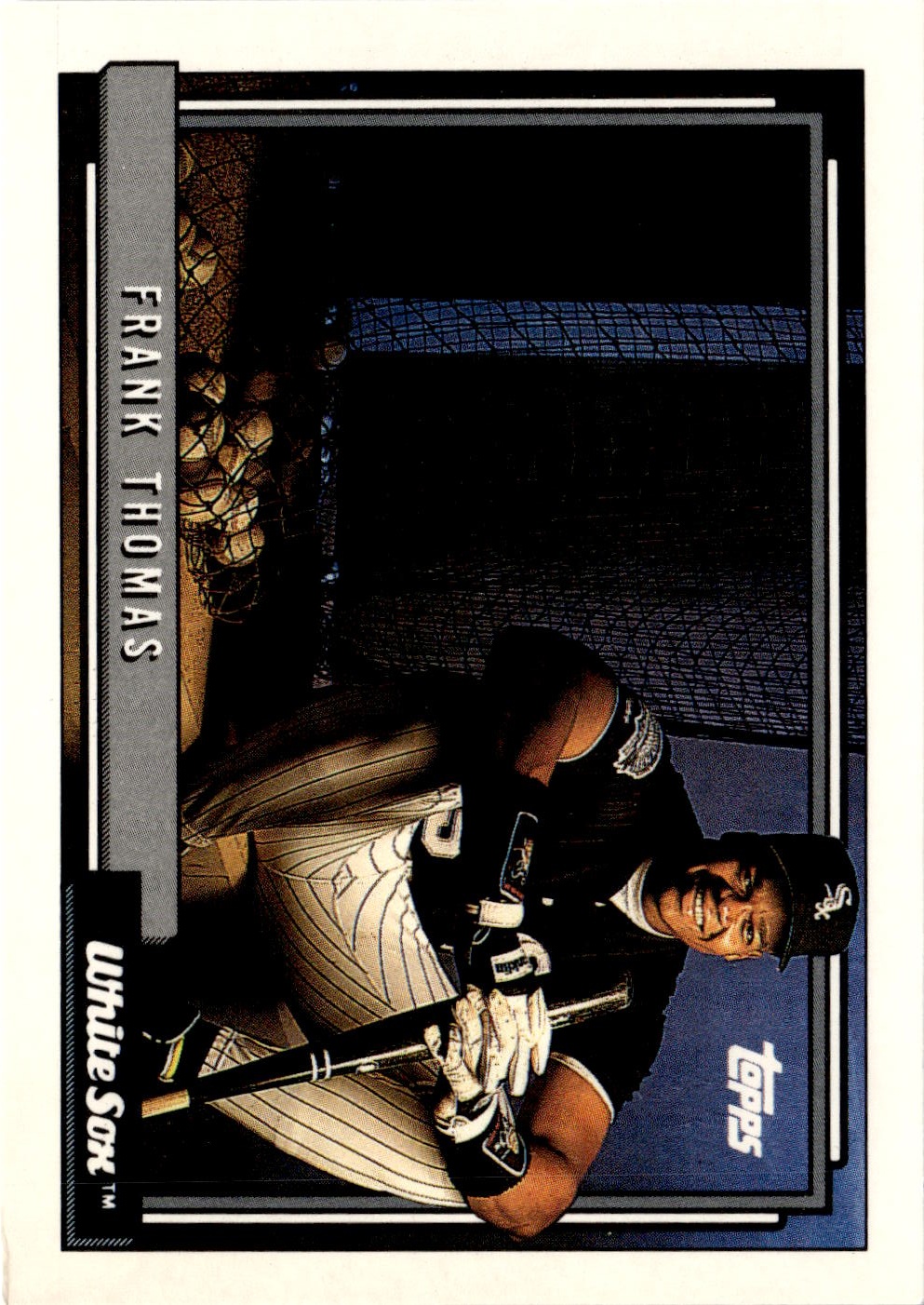 1992 Topps Frank Thomas graded slab