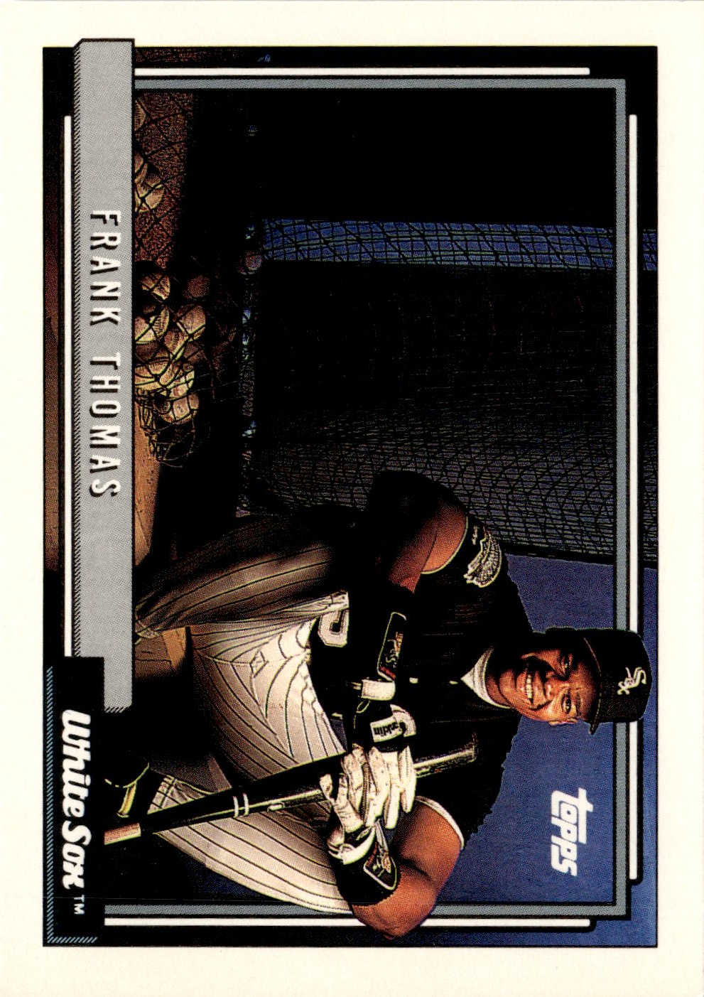 1992 Topps Frank Thomas graded slab