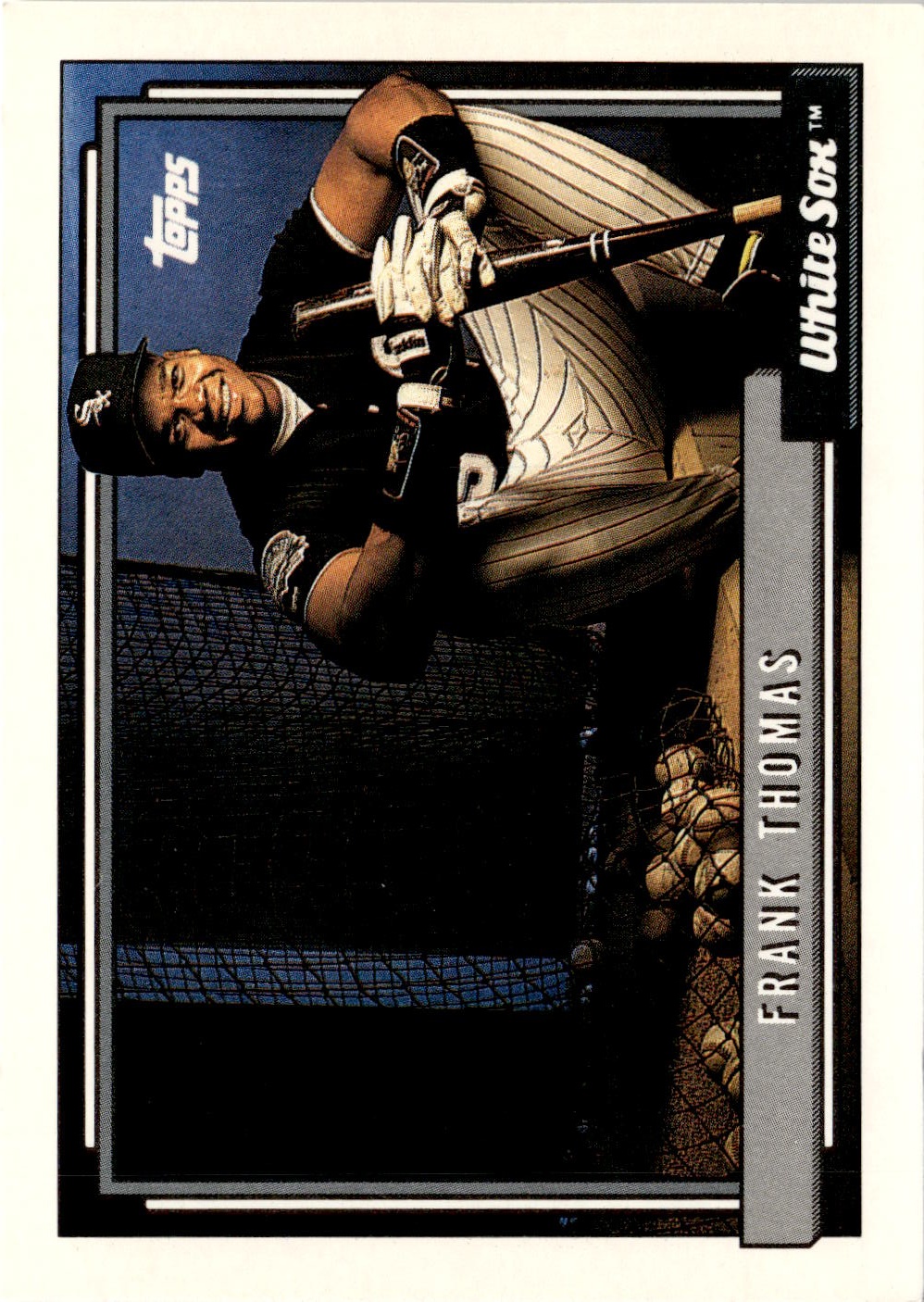 1992 Topps Frank Thomas graded slab