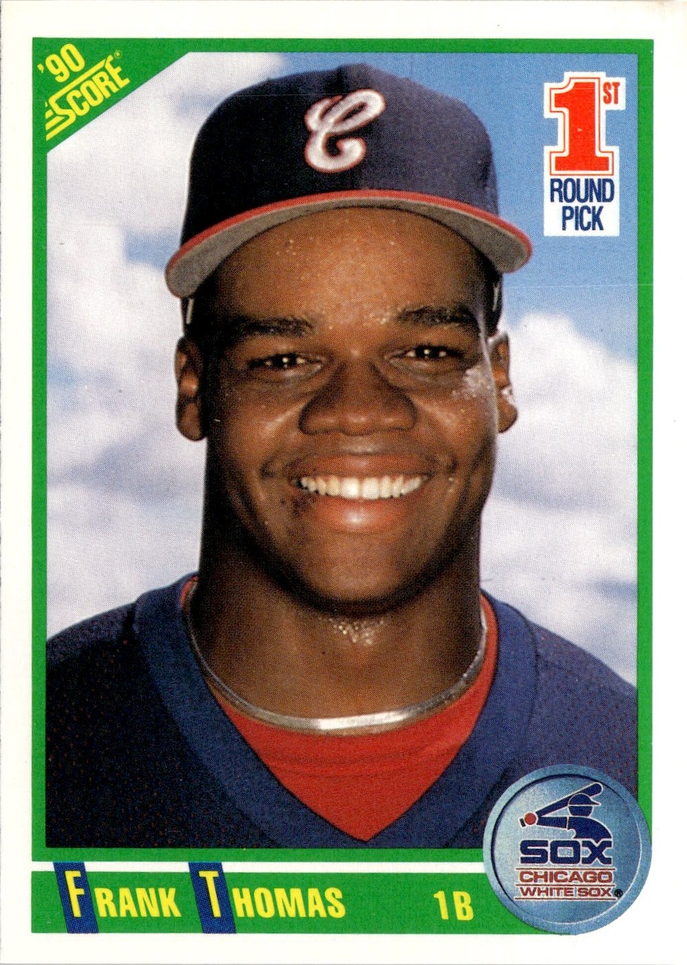 1990 Score Frank Thomas graded slab