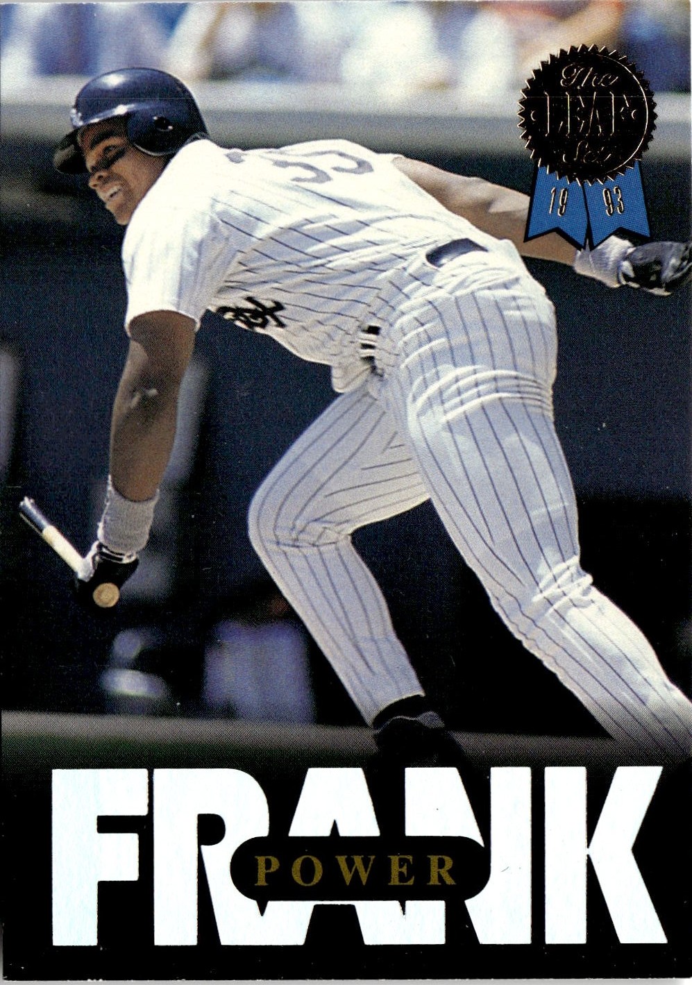 1993 Leaf Frank Thomas graded slab