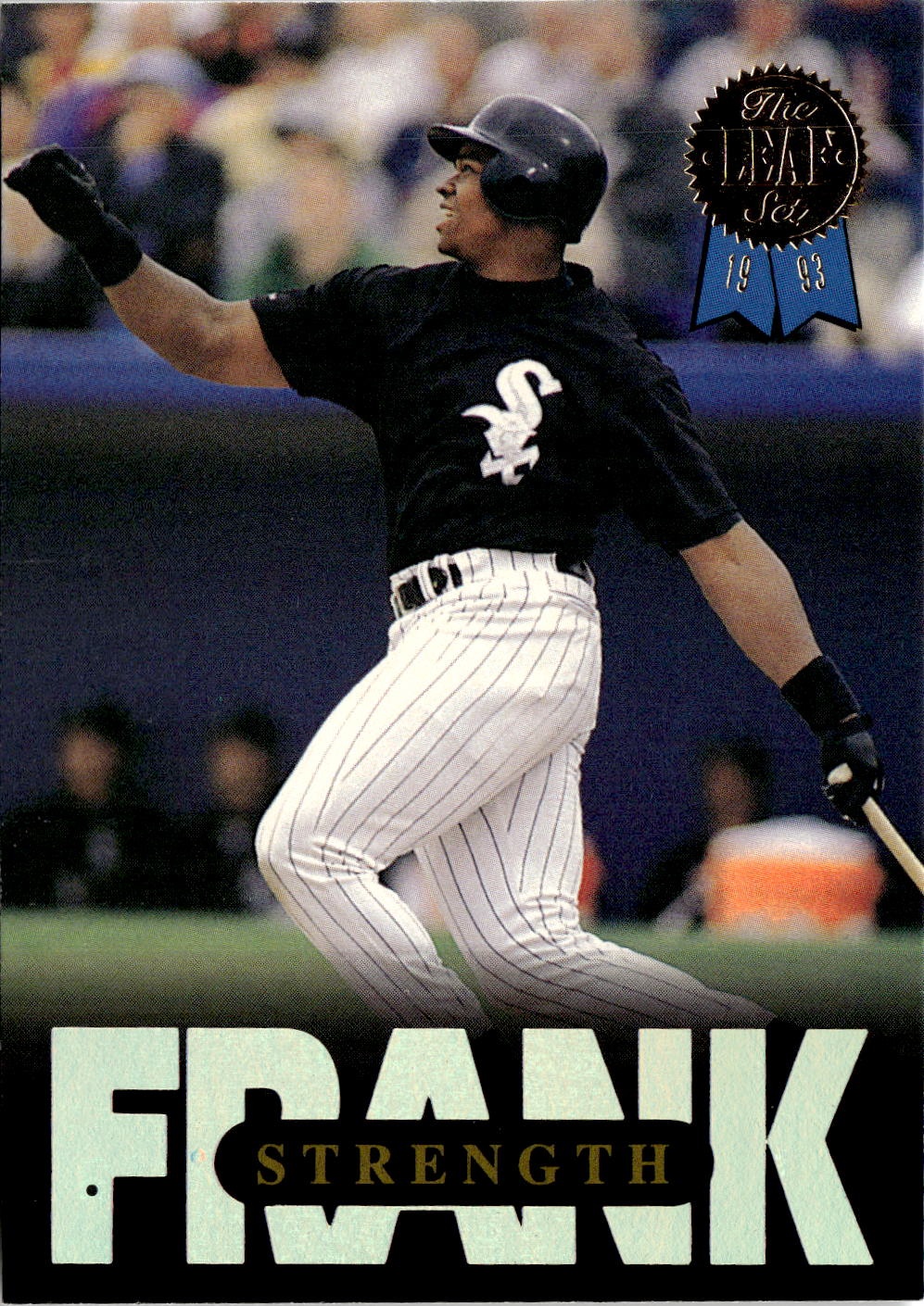 1993 Leaf Frank Thomas graded slab