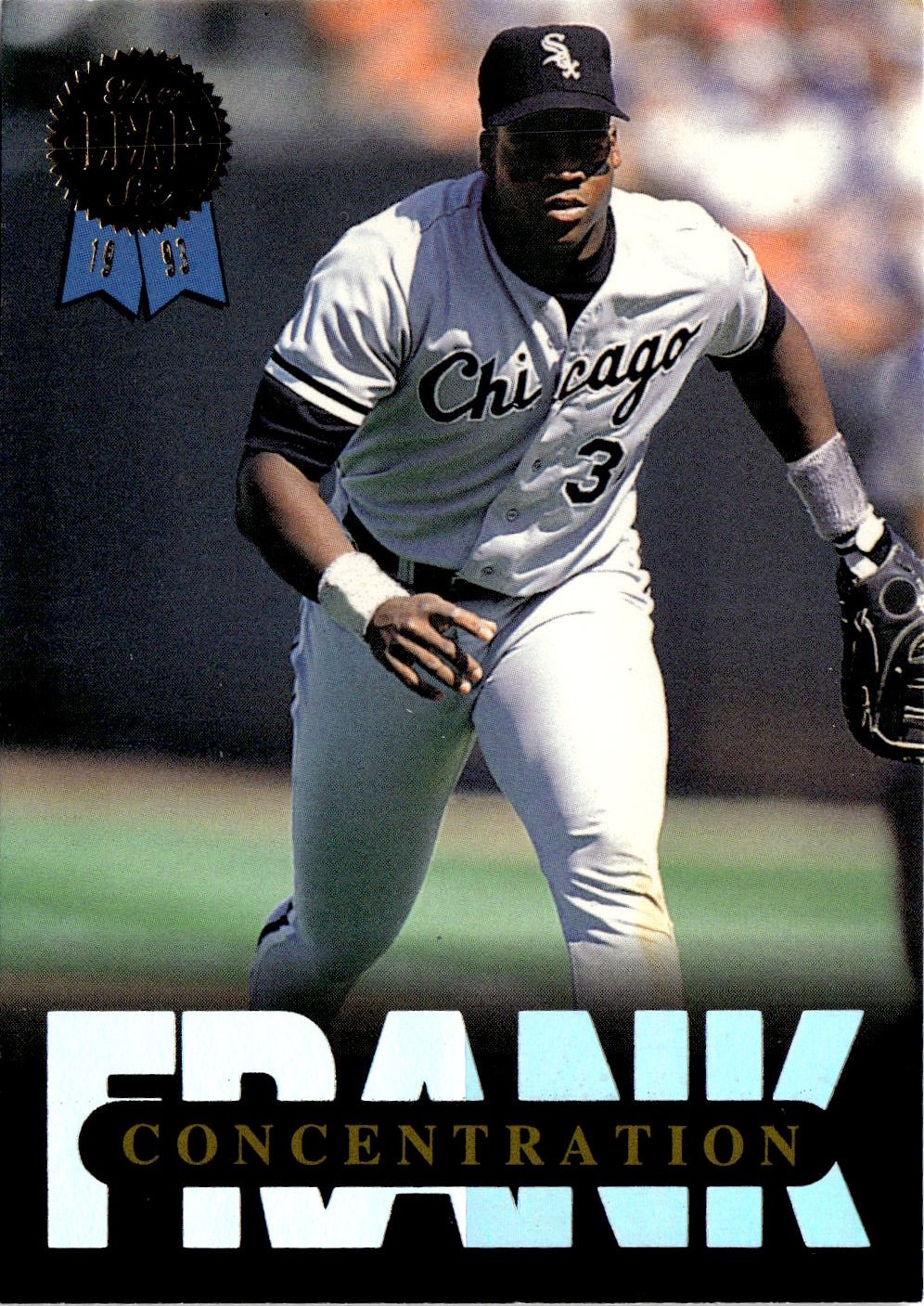 1993 Leaf Frank Thomas graded slab
