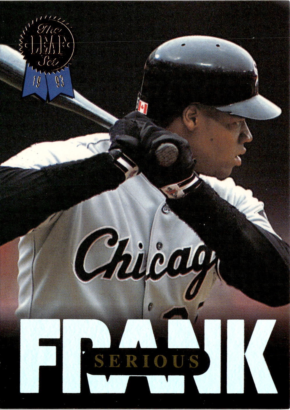 1993 Leaf Frank Thomas graded slab