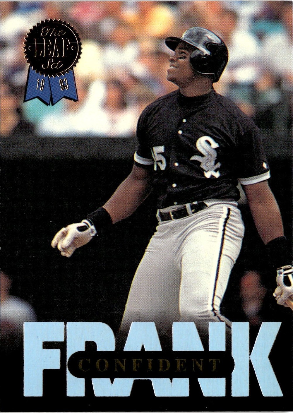 1993 Leaf Frank Thomas graded slab