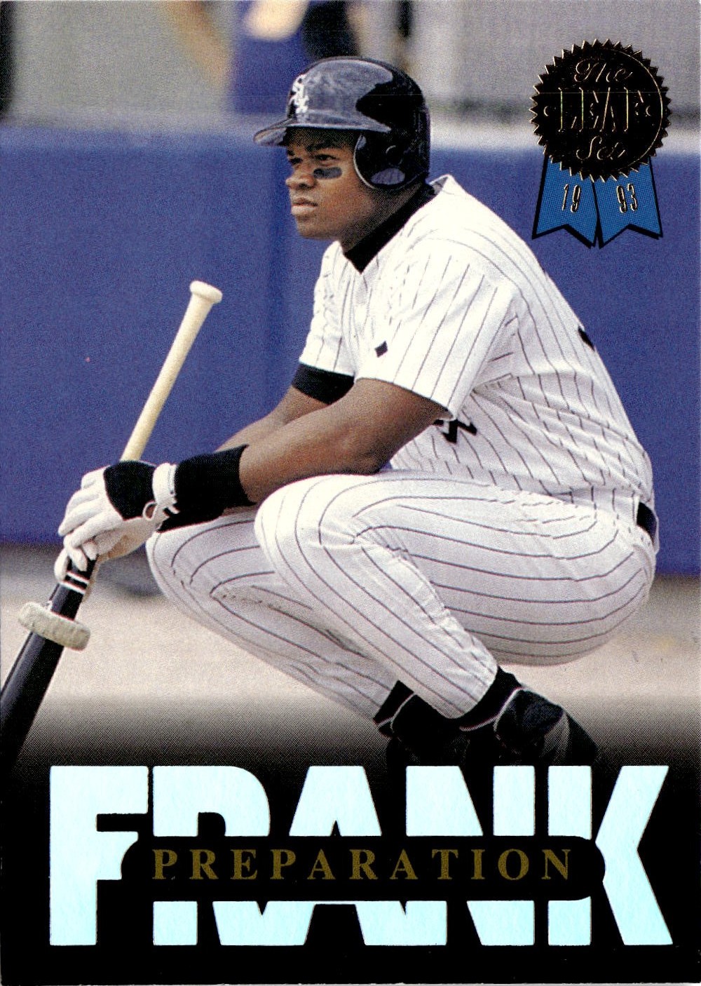 1993 Leaf Frank Thomas graded slab