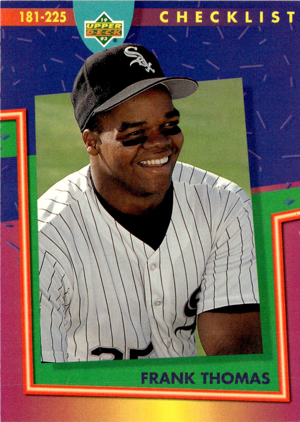 1993 U.D. Fun Packs Frank Thomas graded slab