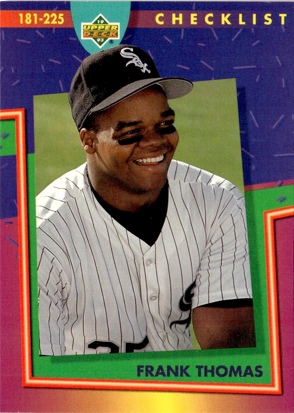 1993 U.D. Fun Packs Frank Thomas graded slab