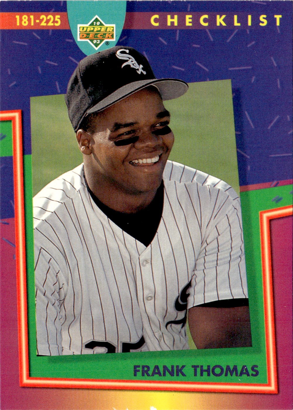 1993 U.D. Fun Packs Frank Thomas graded slab