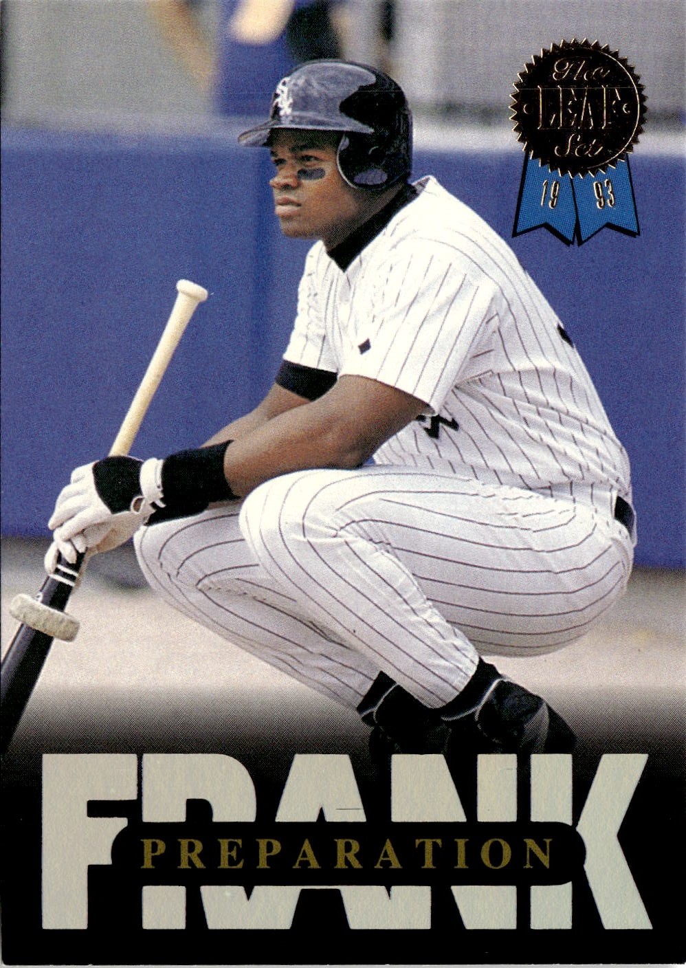 1993 Leaf Frank Thomas graded slab