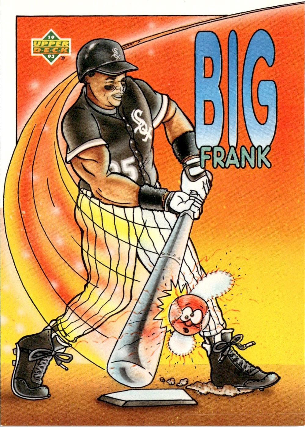 1993 U.D. Fun Pack Frank Thomas graded slab