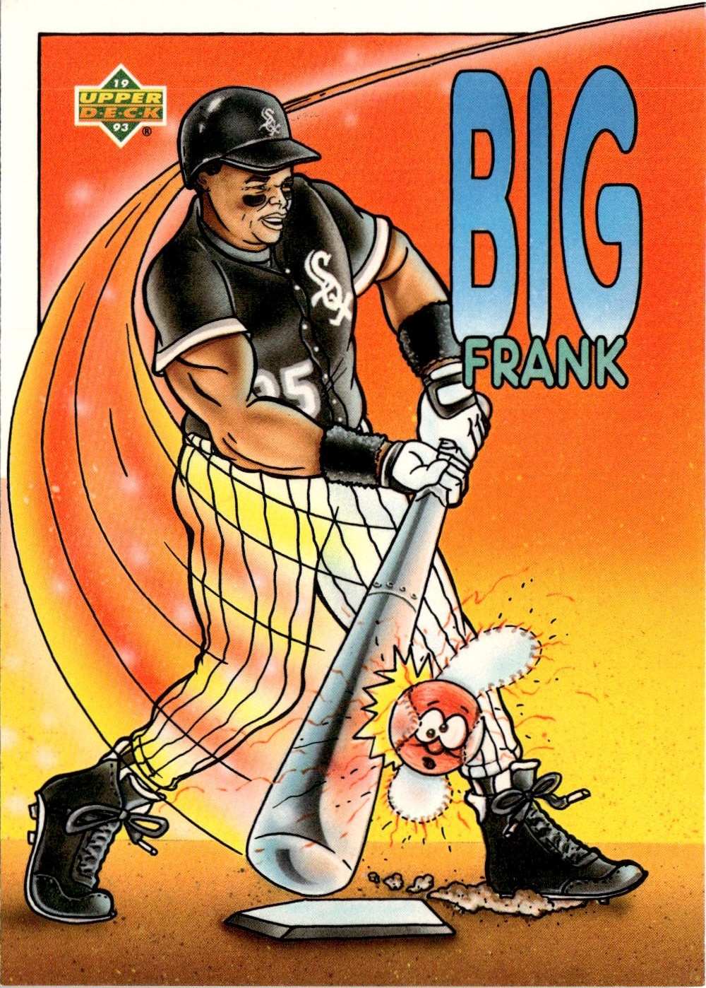 1993 U.D. Fun Pack Frank Thomas graded slab