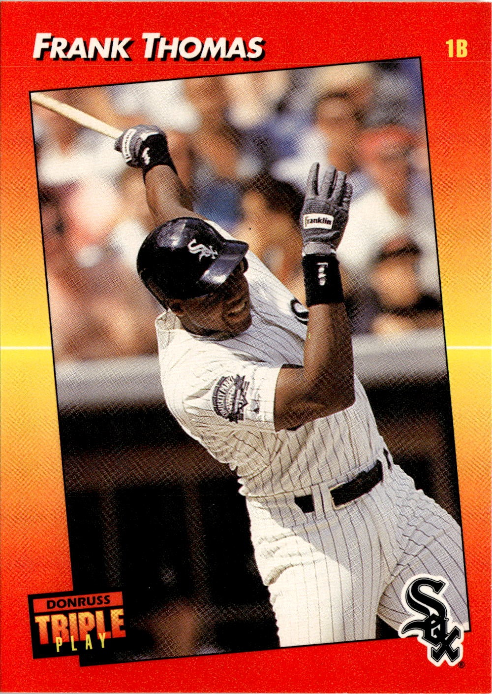 1992 Triple Play Frank Thomas graded slab