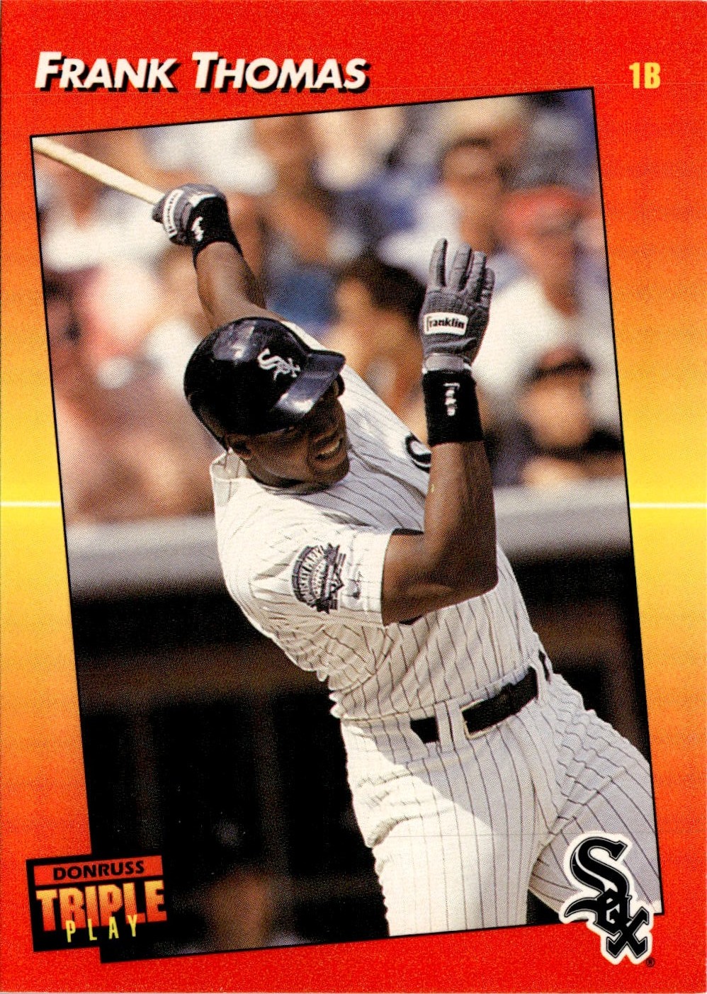 1992 Triple Play Frank Thomas graded slab
