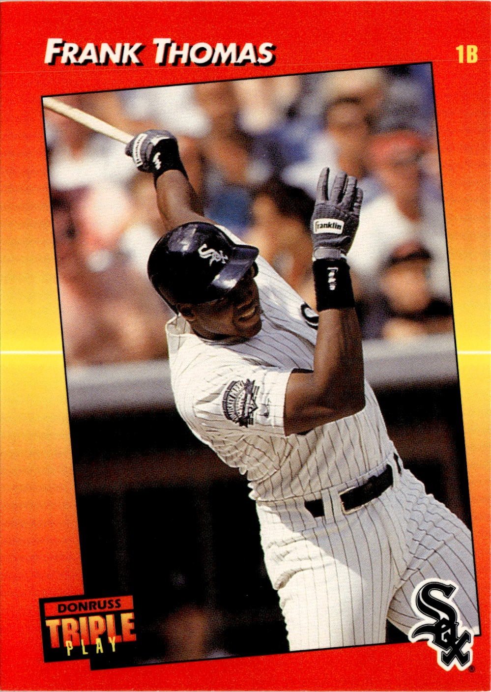 1992 Triple Play Frank Thomas graded slab