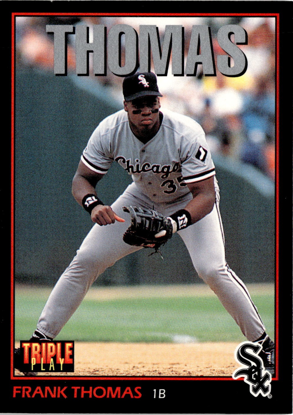 1993 Triple Play Frank Thomas graded slab