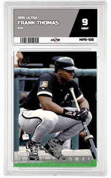 1995 ULTRA #34 FRANK THOMAS MPE 9 MINT — graded card up for auction