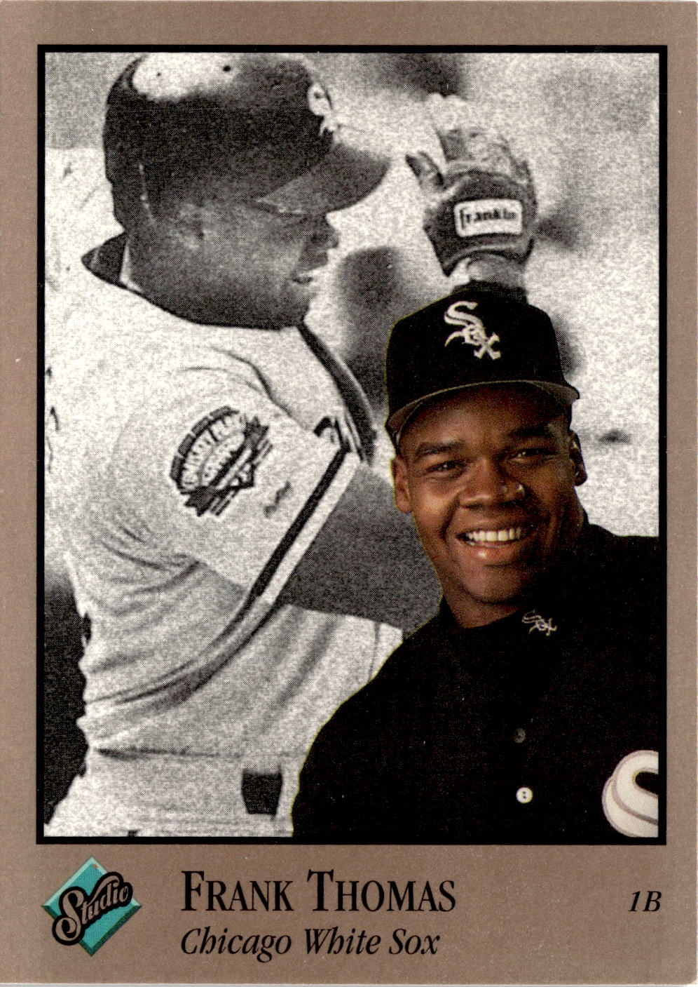 1992 Studio Frank Thomas graded slab