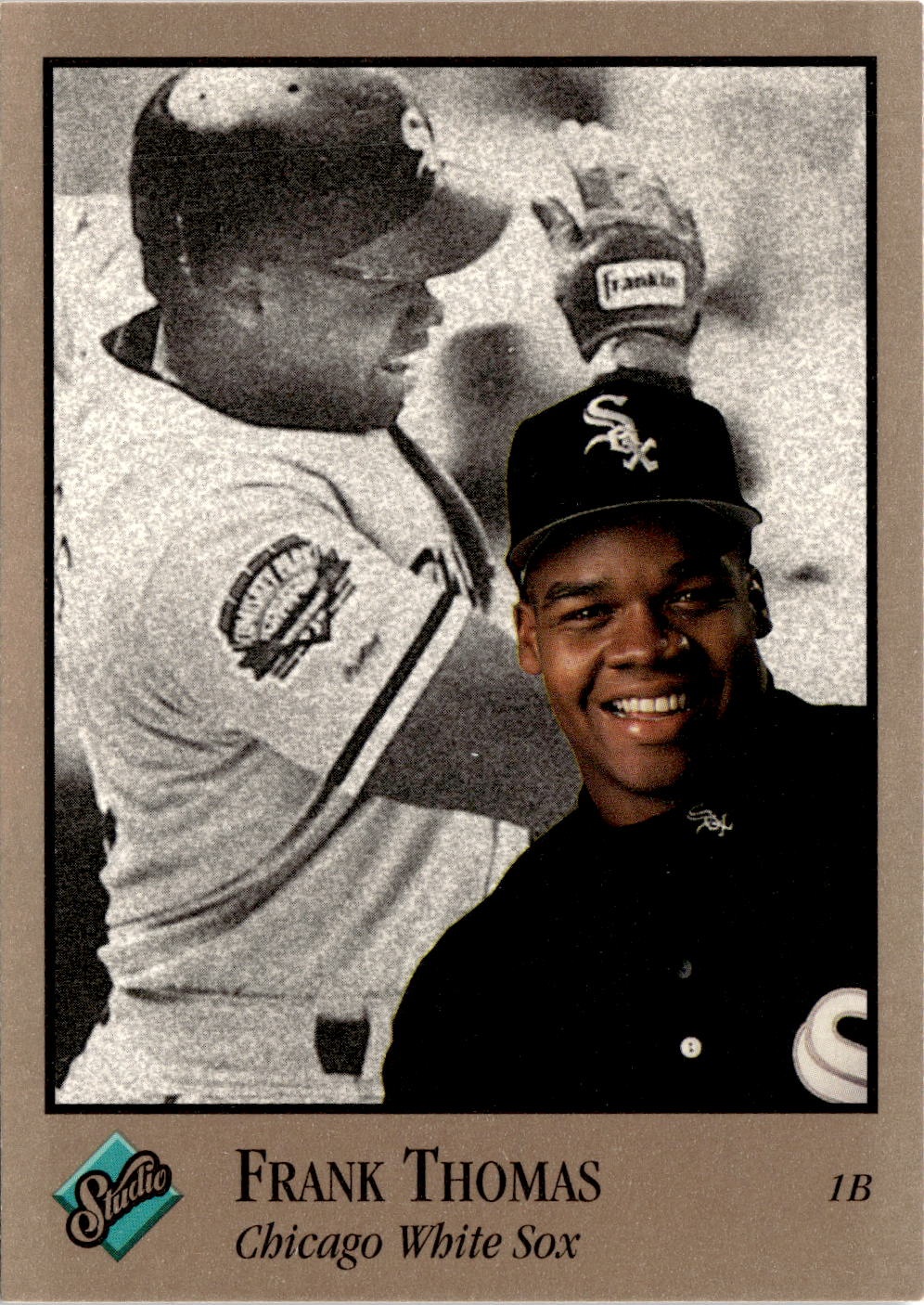 1992 Studio Frank Thomas graded slab