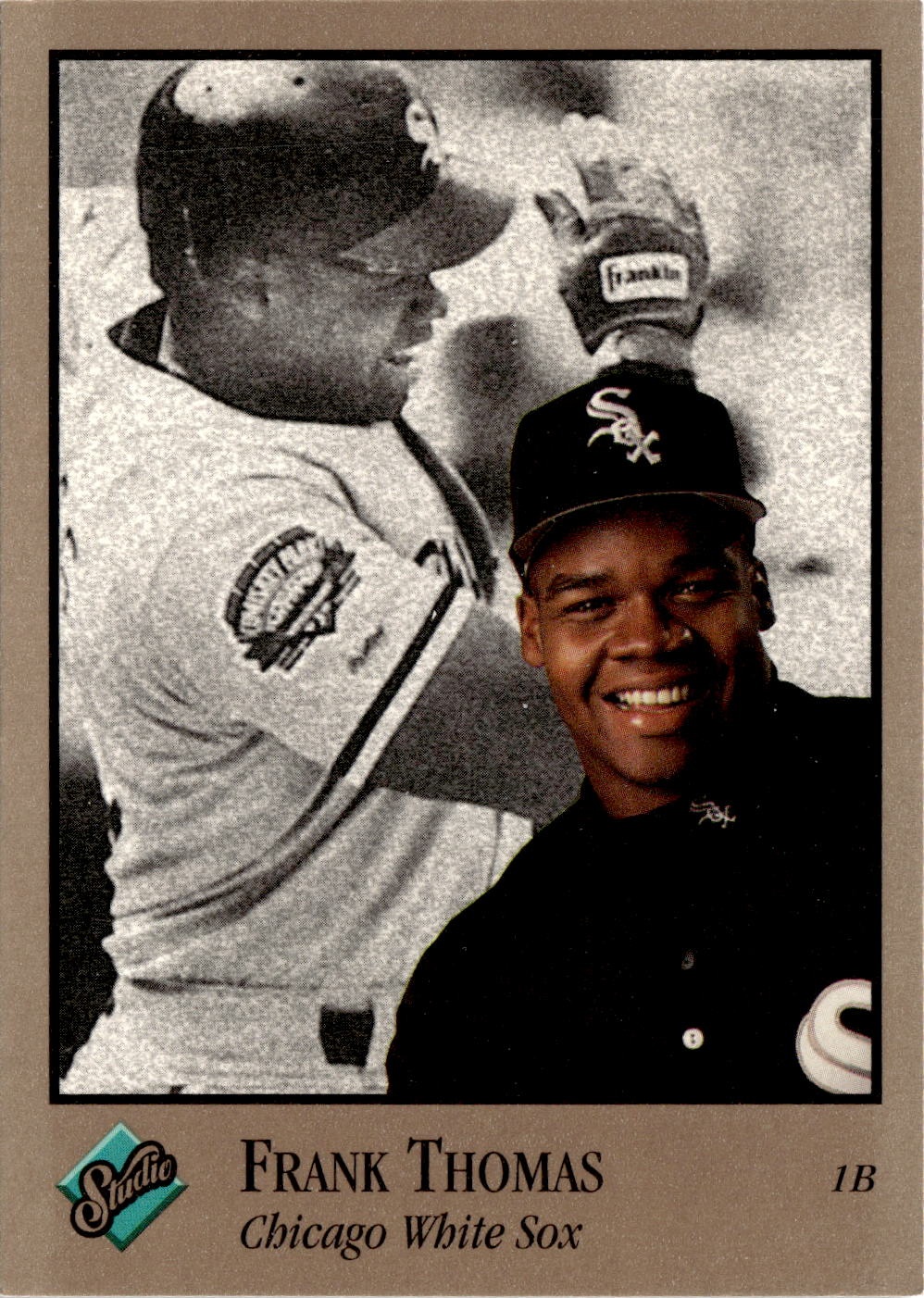 1992 Studio Frank Thomas graded slab