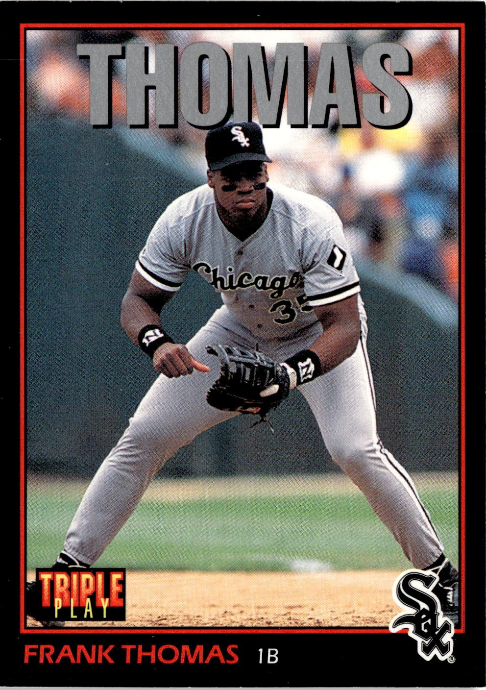 1993 Triple Play Frank Thomas graded slab