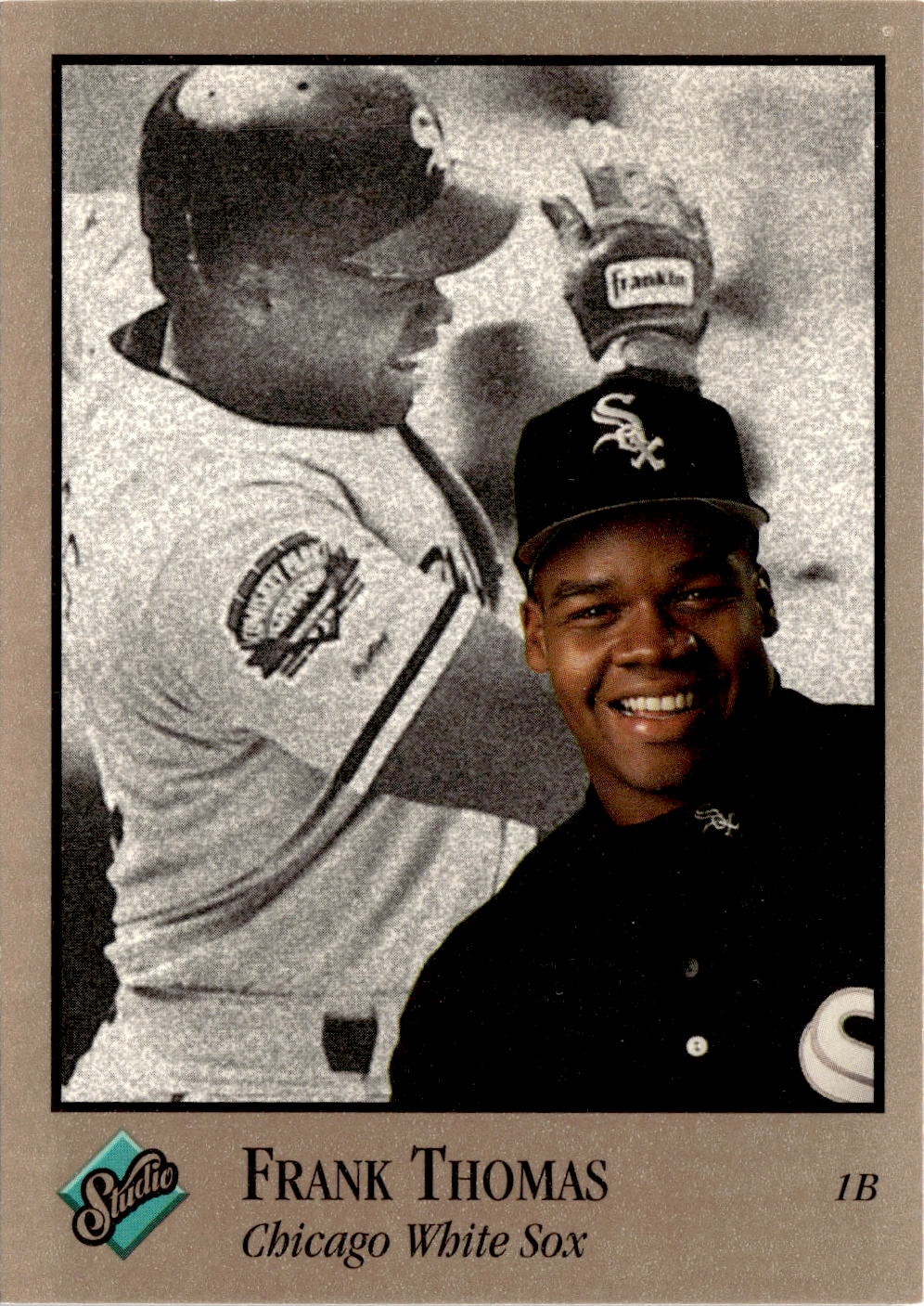 1992 Studio Frank Thomas graded slab