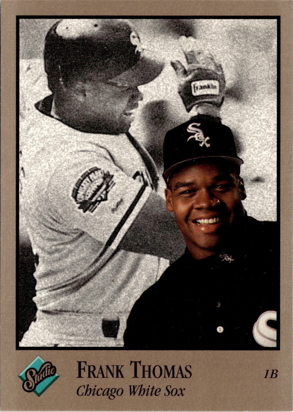 1992 Studio Frank Thomas graded slab