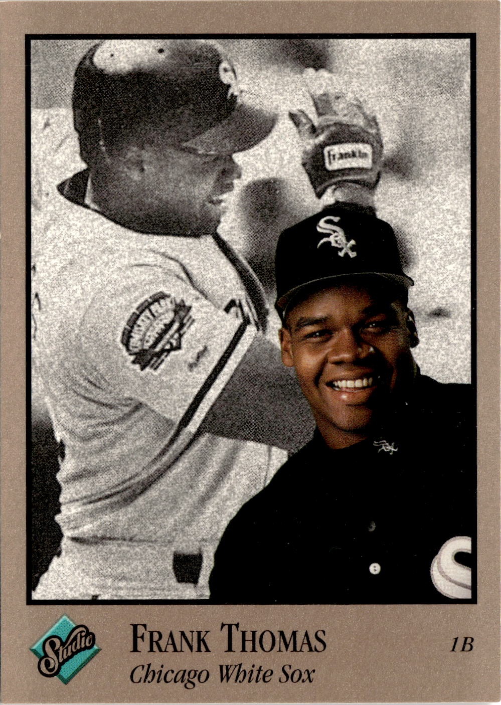1992 Studio Frank Thomas graded slab