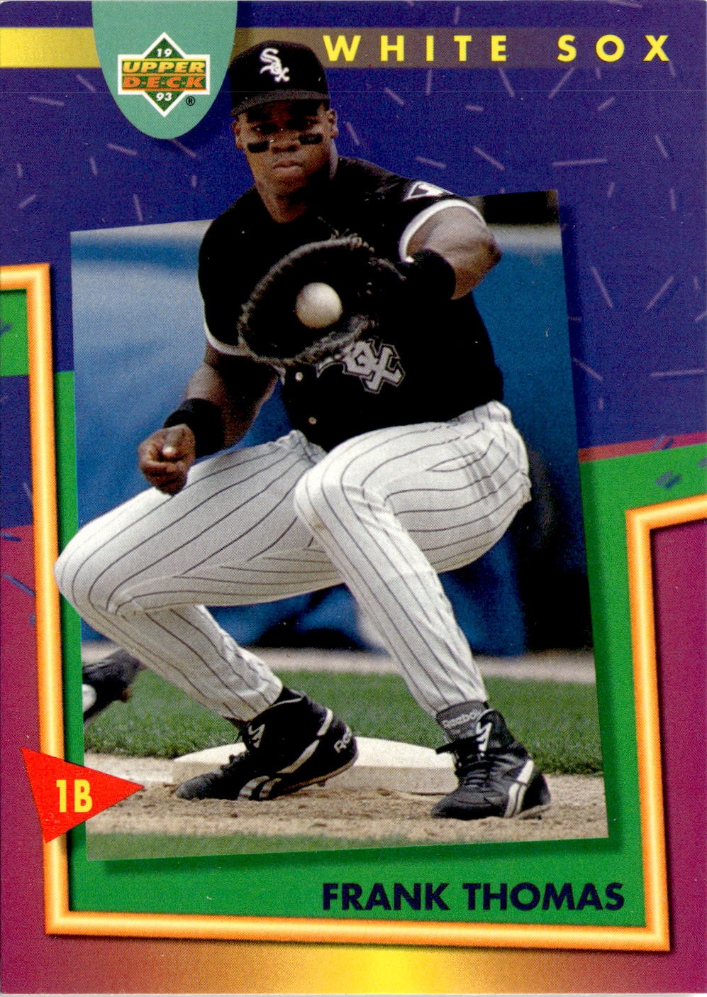 1993 U.D. Fun Pack Frank Thomas graded slab