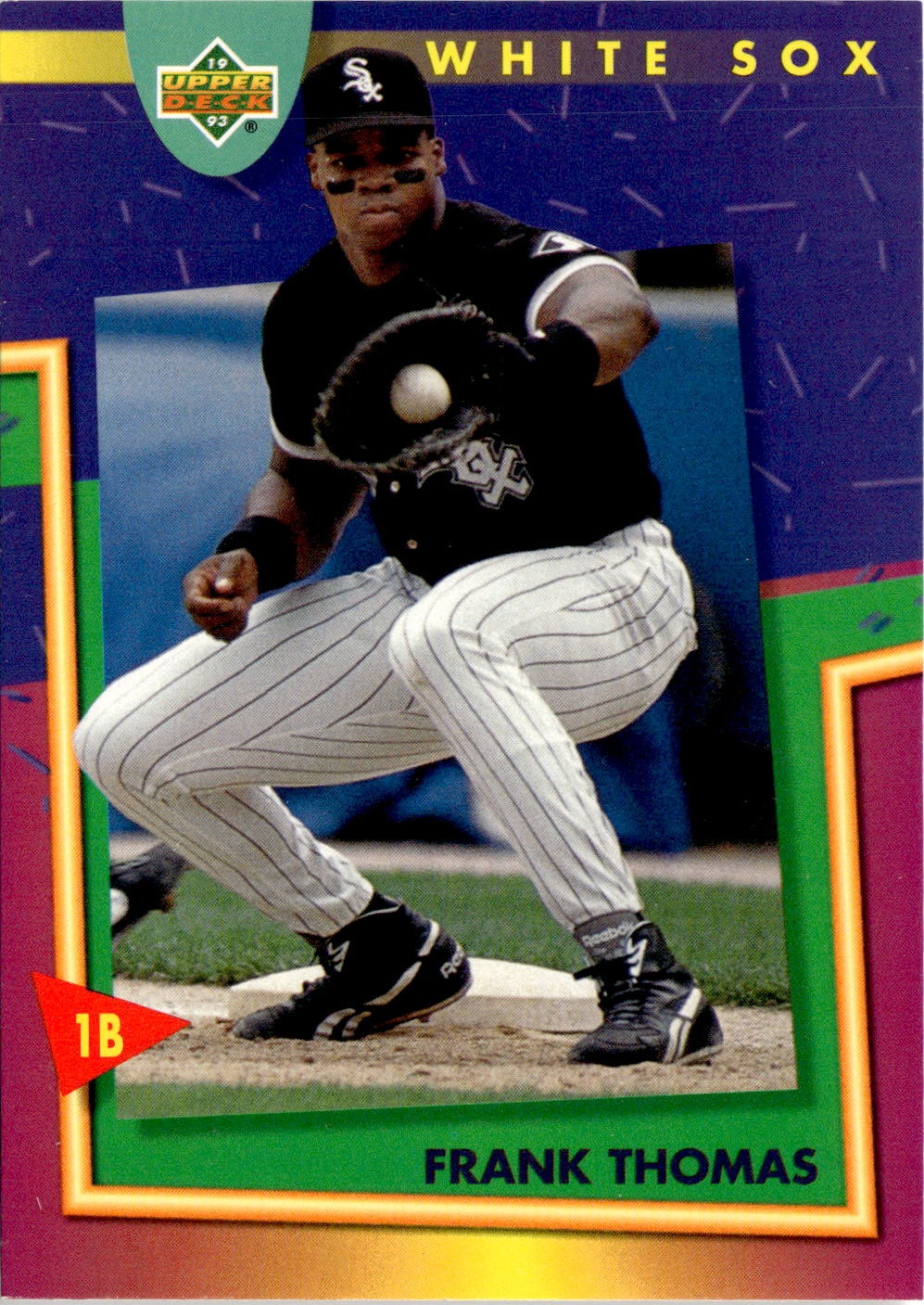 1993 U.D. Fun Pack Frank Thomas graded slab