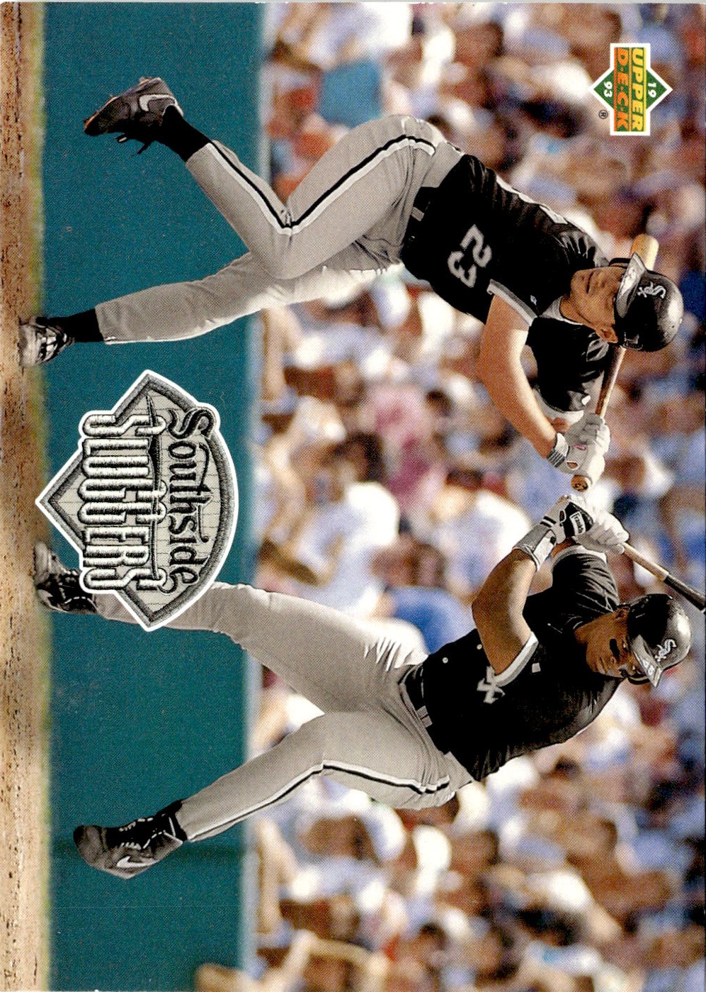 1993 Upper Deck R. Ventura/ F. Thomas graded slab