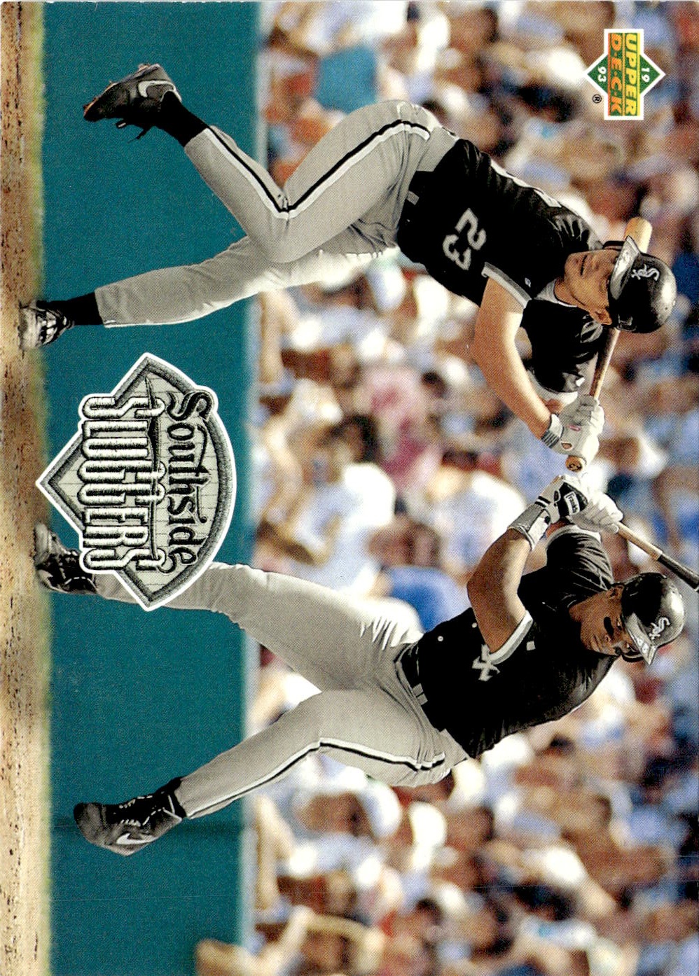 1993 Upper Deck R. Ventura/ F. Thomas graded slab