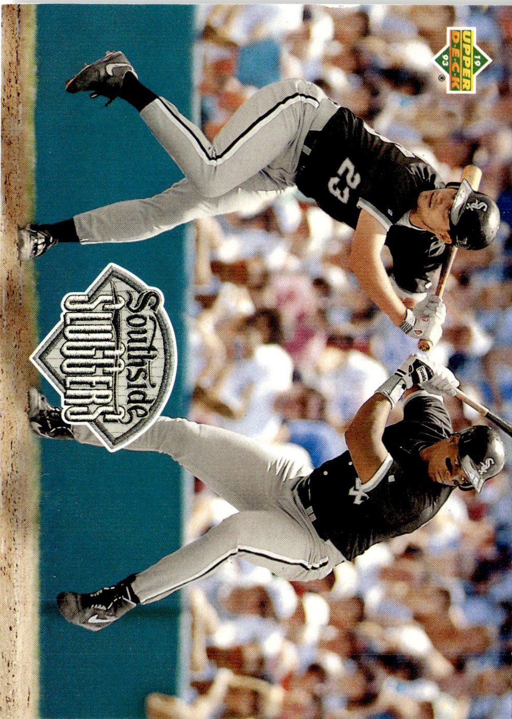 1993 Upper Deck R. Ventura/ F. Thomas graded slab