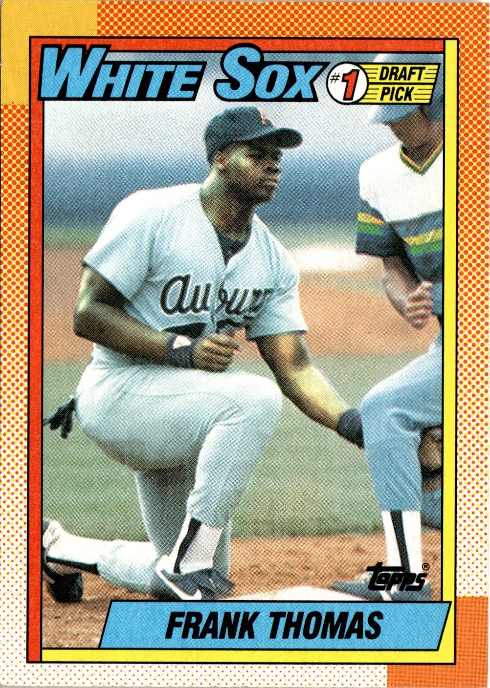 1990 Topps Frank Thomas graded slab