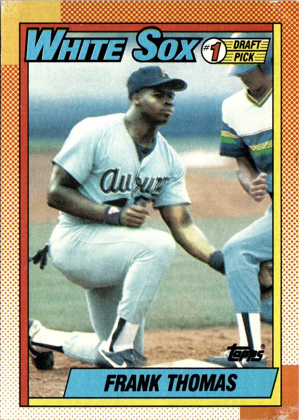 1990 Topps Frank Thomas graded slab