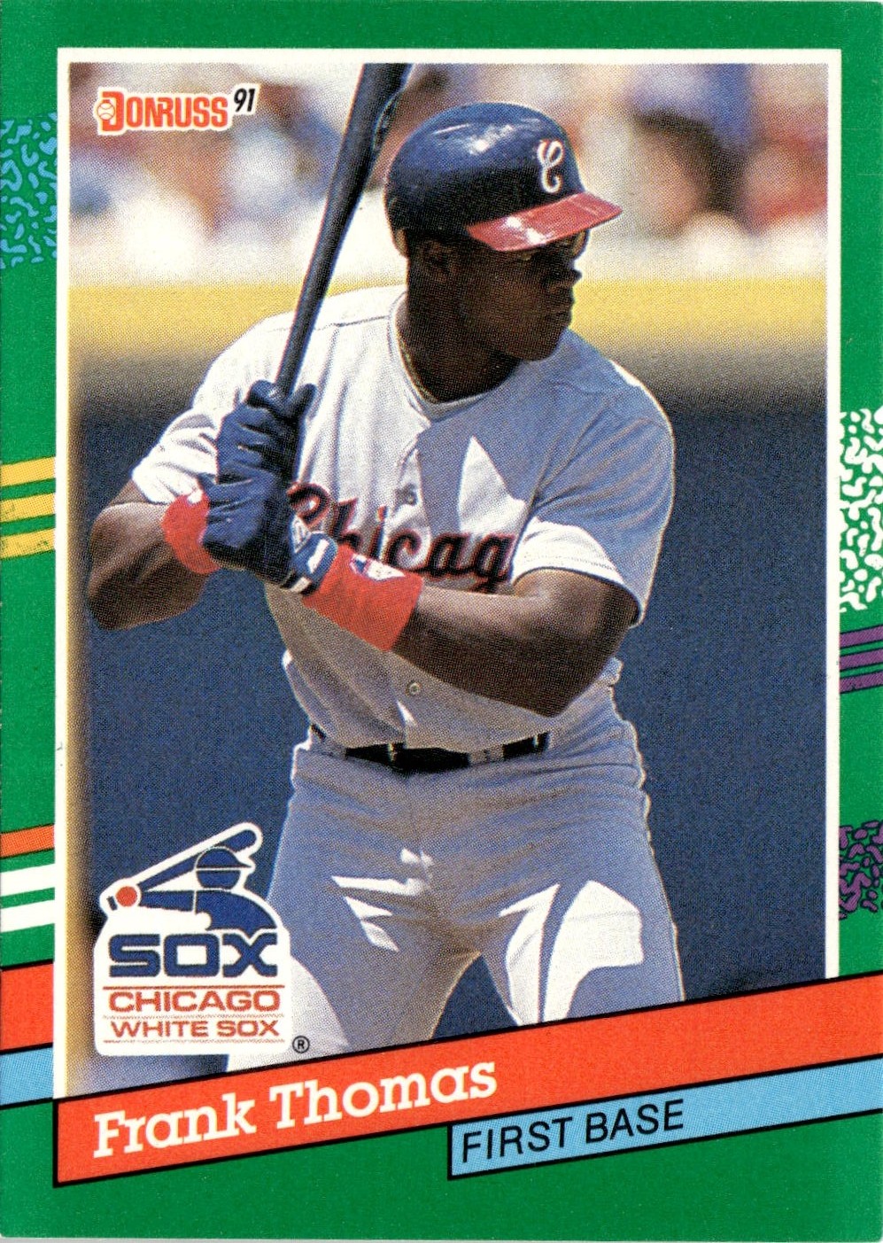 1991 Donruss Frank Thomas graded slab