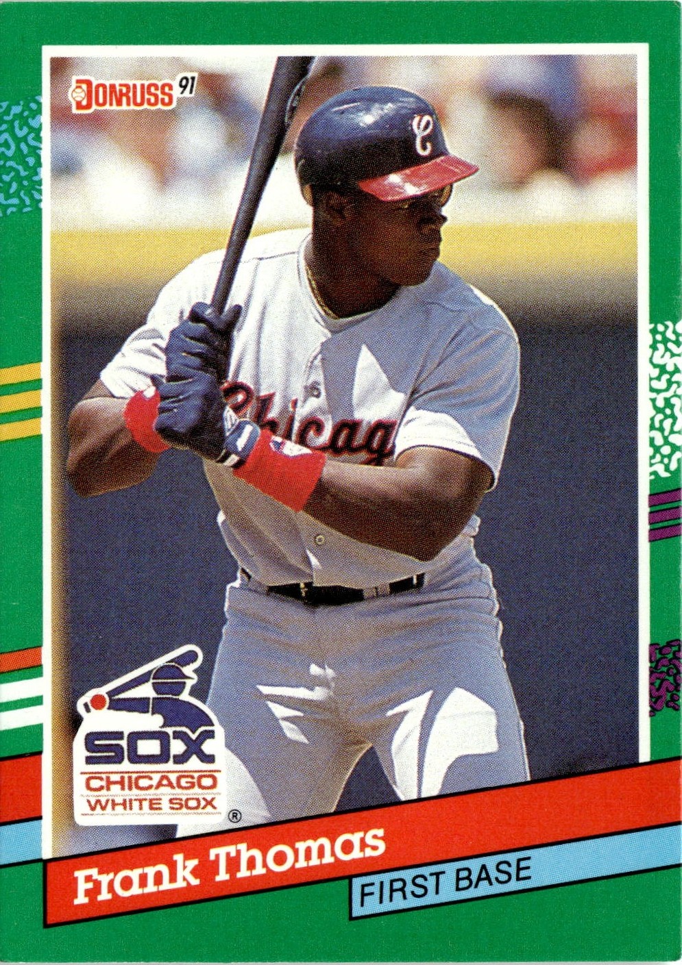 1991 Donruss Frank Thomas graded slab